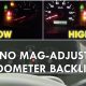 Adjust Speedometer Backlight Brightness