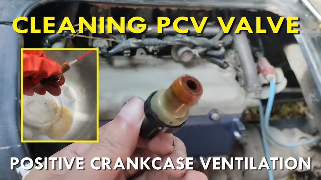 Cleaning the PCV Valve (Positive Crankcase Ventilation)