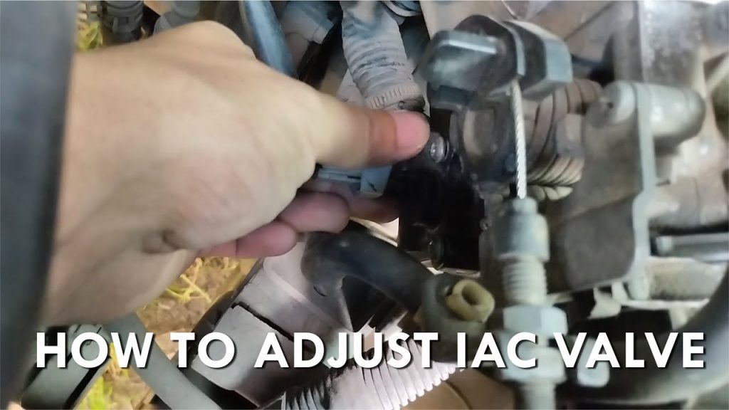 Adjusting the Idle Air Control (IAC) Valve