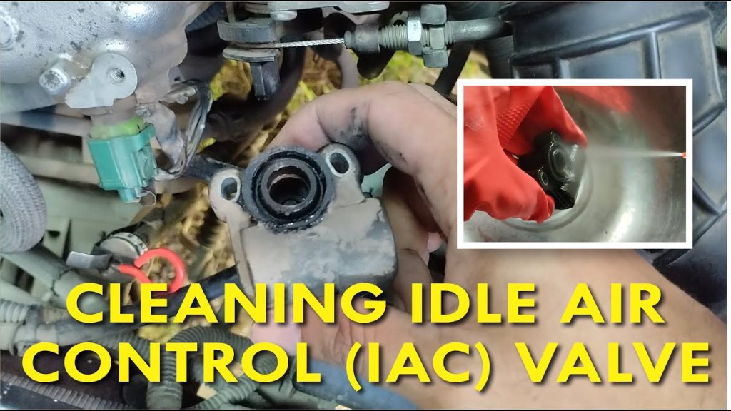 Cleaning the IACV (Idle Air Control Valve)