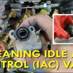 Cleaning the IACV (Idle Air Control Valve)