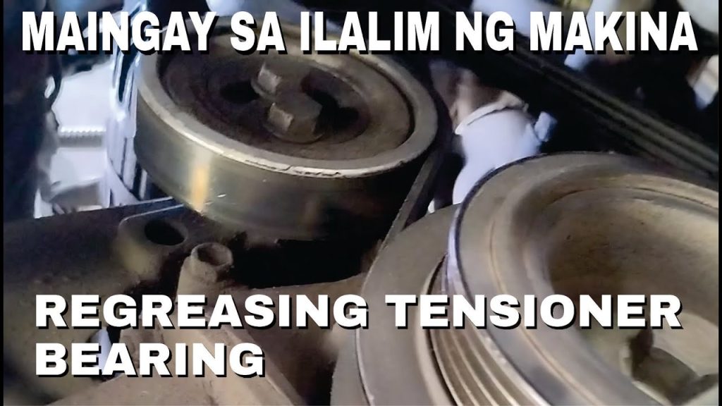 Regreasing the Tensioner Bearing